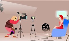 Waitress hazel gets Drained