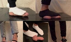 Ballbusting and trampling complication