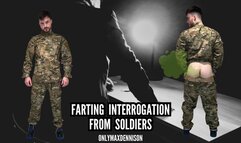 Farting interrogation from soldier