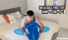 INFLATABLE POOL TOY HUMP - CUM - PEE