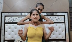 Tight choke bare hands