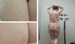 ASMR THICK THIGH RUB AT THE GYM W HAIRY BUSH