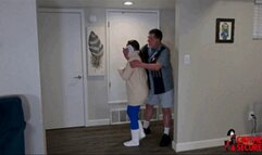 Minx Grrl's Nylon Mummy Nightmare (WMV Format)