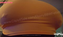 Just some early morning tit bouncing exercises