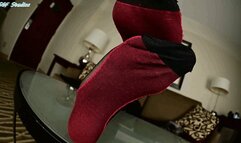 Ginger's classic pantyhose - MOV