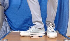 Trampled under huge sneakers (part 3 of 4), flo042x 1440p