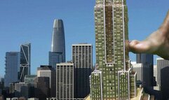 Giantess Gives Building Foot Job  4k