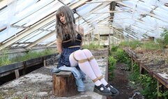 Sarah_Bondage in an abandoned greenhouse_Part 1