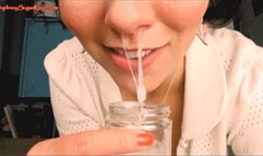 * 854x480p * Snot & Saliva Collected With Sneezes ,Pt2 - MOV