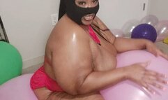 BBW Sit To Pop Ft 36 Inch Pink Balloon Big Pinky