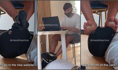 Draining the slave's credit card online (full video)