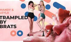 Mandy & Leyla - Trampled By Brats! - HD 1080p MP4