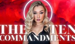 The Femdom Ten Commandments For Submissive Training 720