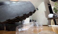 Giantess tell what she can easily do to you for being badboy