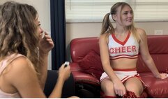 Cheerleader Doll Play: Freeze or Drop