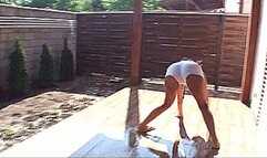 Slide and mega drop in flip flops (1920x1080 HD) WMV