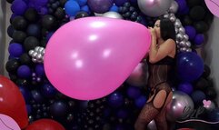 The Neon Challenge: Blow to Popping the Massive Pink Pic Pic 24