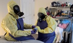 Hazmat Dominatrix's New Gas Mask