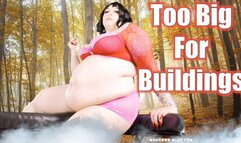 Too Big For Buildings - BBW Giantess SFX Vore Fantasy Fat Feedism Fantasy Goddess Alara Glutton