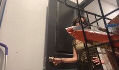 Maeve finds a tiny snack