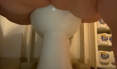 Farting and Pissing Into the Toilet