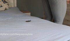 Accidental Tiny Step-Brother Gassing (Giantess Sylvia)