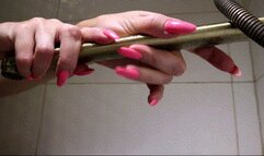 Nails arounde bathroom faucet WMV