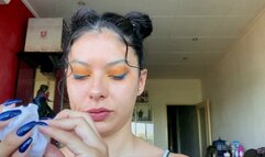 Liricaa tries on tegaderm gag