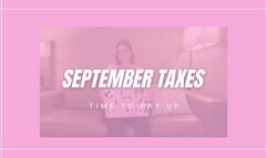 September Taxes 2023