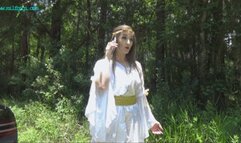 Toga girl tied, tickled terror (WMV HD 8000kbps)