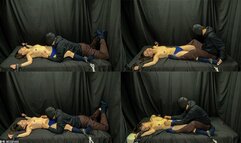 Urara Kanon - ULTRA HARDCORE TICKLING a Japanese small and slender girl with a tight underwear, tied up on a bed (MF TICKLING) (Urara's TICKLING part1) TIC-274-1 - MOV 1080p