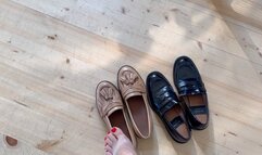 two pairs of loafers mpg