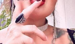 Findom Smoking Fetish - Goddess Lycia