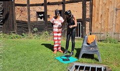 Prisoner #28 at the Hidden Turture Farm II - Off in the pit!