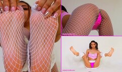 Goon for Fishnets Feet and Ass! by Majesty Natalie KINKS: Soles, Gooning