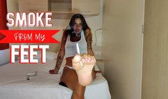 Smoke from my feet