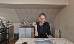 After pulling the all nighter