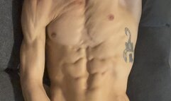 Tattooed Muscle Hunk Hoss Kado Dirty Talk JOI Double Cum Moaning Masturbation POV