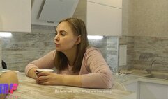 Doggystyle deep fucking her pussy