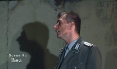 Perverted cleaning lady uses her pussy to clean the floor