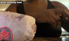 Ebonybooty49 Burping Loud