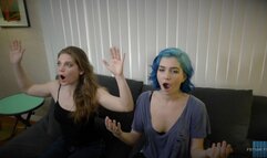 Nyxon Skye & Misty A Night At The Creepy Wax Museum HD 1080p MP4