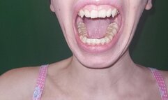 Admire my beautiful teeth (with a bite on)