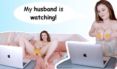 Strip Tease While HE Watches