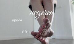 Ignore negeren clip
