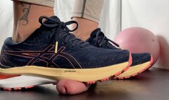 A Shoejob with brand new Asics Kayano Sneakers - Kayano 29 - slave - 4k