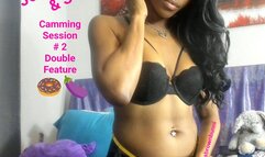 JOI, Cock Rating's, and Strap On's Camming Session #2 Double Feature