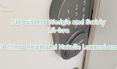 Stepsisters Wedgie and Swirly Punishment 2k