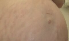 MastersLBS 36 Weeks Pregnant Belly Shaving