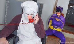 Scarlett, Roxxy & Mila in: Musings from the BatCave: Our Caped Cutie Teams up with Bikini Investigations to Take DOWN The Psycho Chef - Good Luck with That, Ladies! (HD)